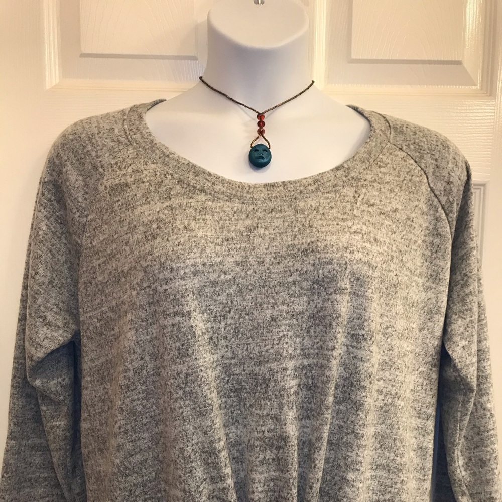 Nine Britton Eisley Knot Front Knit top
